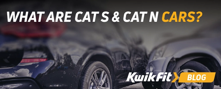 Two cars crashed into each other